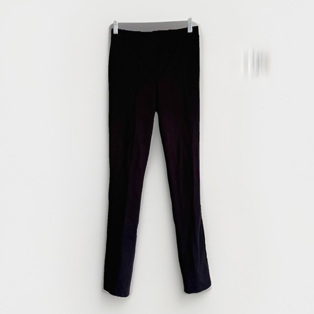 Quince Women’s XS Ultra Stretch Ponte Straight Leg Pants Black Sustainable